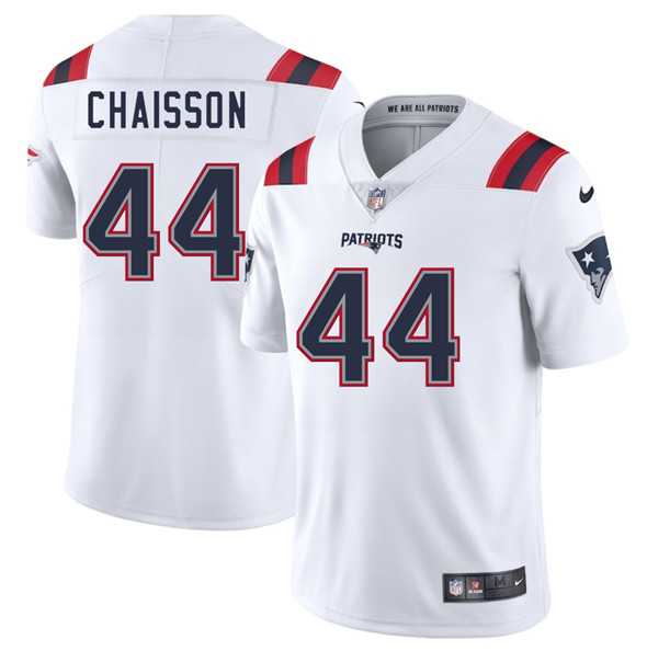 Men & Women & Youth New England Patriots #44 K'Lavon Chaisson White 2025 Vapor Limited Stitched Jersey,We sell and wholesale Men & Women & Youth New England Patriots #44 K'Lavon Chaisson White 2025 Vapor Limited Stitched Jersey on line form chian!